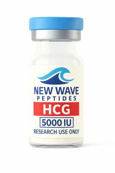 HCG in 10mg vial - hormone widely studied for its interaction with luteinising hormone (LH) receptors, endocrine signalling pathways, gonadal function, and hormone regulation mechanisms.