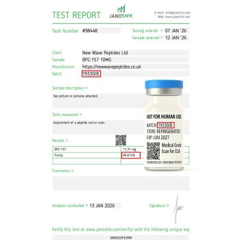 BPC-157 10MG Bundle (x5) - 99.78% Purity
