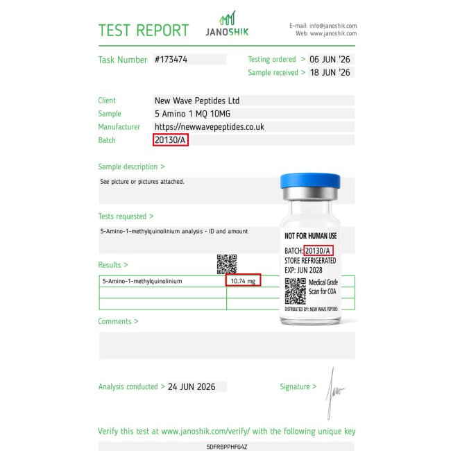 5-amino-1mq-cert
