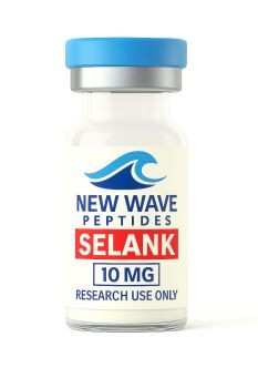 Selank Peptide in 10mg vial - Research neuroprotection, anxiolytic response, and cognitive modulation peptide