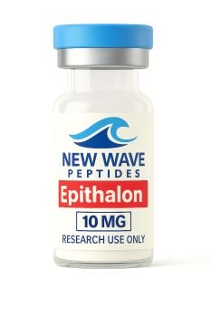 Epithalon Peptide in 10mg vial - Focused on cellular aging pathways, telomere biology, and oxidative stress response