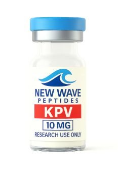 KPV Peptide in 10mg vial - Research-grade tripeptide designed for advanced scientific exploration in the fields of inflammation modulation, immune response, and tissue repair